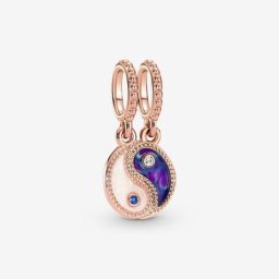 Charm Pendant Scintillant Yin&Yang Séparable
