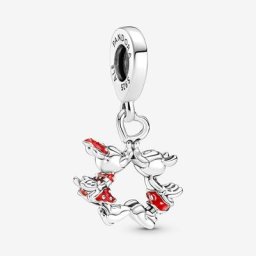 Charm Pendant Disney Baiser entre Mickey&Minnie