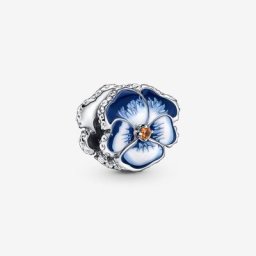 Charm Pensée Bleu