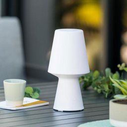 Lampe nomade LED d'extérieur blanche Wiza H. 23 cm Unisexe