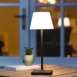 Lampe d'extérieur Rony Blanc H. 39 cm Unisexe