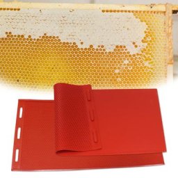 Moule de presse de base de cire d'abeille pour l'apiculture silicone flexible ruche avertir pour