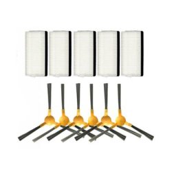 Kit de remplacement pour aspirateur Robot Tesla Iq300 brosse latérale filtre Hepa éponge