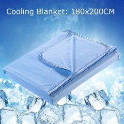 Jeté de couverture double King Size XL 71x79 fibre rafraîchissante Q-Max 0.4 couverture lavable