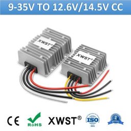 Chargeur de batterie CC à courant constant au plomb 12V 24V à 12V 12.6V 13 V 14.5V 5A 8A