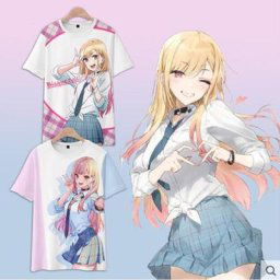 My fur s Up Darling Marin Kitagawa 3D Print T Shirt pour hommes et femmes T-shirt d'été à manches