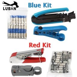 Nouveau Multitool Dénuder Serrant Pince Câble Coaxial Froid Presse Pince RG59 RG6 Sertissage