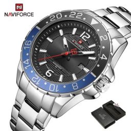 Naviforce-Montre à Quartz de Luxe pour Homme Design Top Marque Date existent Étanche 30m Horloge
