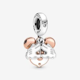 Charm Pendant Double Disney Mickey