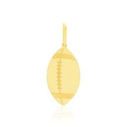 Pendentif Julius Sport Rugby Or Jaune