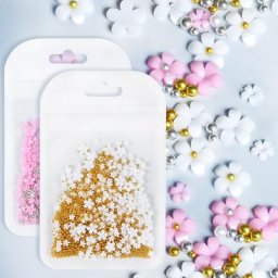 Remplissages de moules en résine époxy de fleur blanche accessoires de bricolage de fleurs