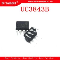 Contrôleur de modulation PWM 10 pièces UC3843BN UC38438N UC3843B DIP-8 nouveau mode de courant