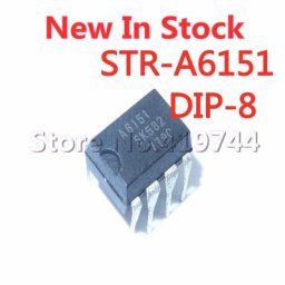 Puce de gestion de l'alimentation LCD A6151 DIP-8 DIP-7 5 pièces/lot STR-A6151 d'origine en