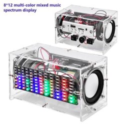 Haut-parleur Bluetooth magnétique à activation vocale pour étudiants kit d'assemblage bricolage