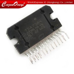 Puce d'amplificateur de voiture TDA7384A TDA7384 ZIP-25 point d'origine 4x35W QUAD BRIDGE 1