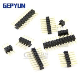 Connecteur de carte PCB installable pour Ardu37Gepyun en-tête de broche unique 1.27mm 1.27