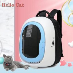 Sac à dos respirant pour chat sacoche de transport pour voyage en plein air Capsule spatiale Cage