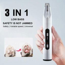 Tondeuse professionnelle sans fil 3 en 1 pour chien et chat outil de toilettage aste par USB