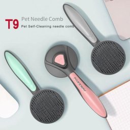 Brosse pour animaux de compagnie T9 peigne pour chiens et chats élimination des poils peigne