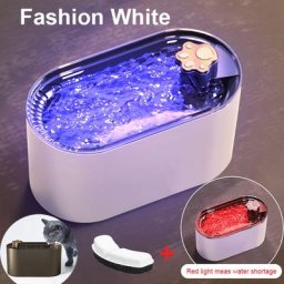 Fontaine à eau automatique ultra silencieuse pour chat distributeur d'eau électrique USB bol pour