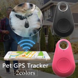 Traqueur GPS intelligent pour animaux de compagnie localisateur Bluetooth collier de chat et de