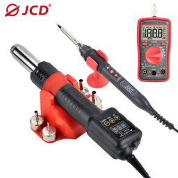JCD-Pistolet à Air Chaud 8208 Station de Soudage Micro Rework LCD Sèche-Cheveux Numérique pour