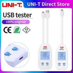 UNI-T UT658 USB Testeur Chargeur Type C Type A Wild Mobile Charge Courant Capacité Massage