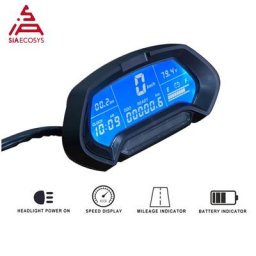 Affichage électronique électrique programmable numérique universel de compteur de vitesse de moto de