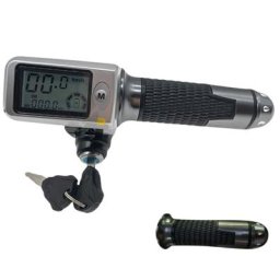 Panneau d'affichage LCD 36V/48V/60V tension d'accélérateur au pouce pour interrupteur à clé