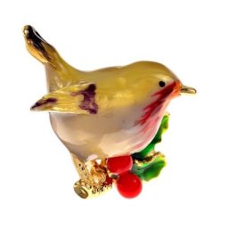 CINDY XIANG-Broche multicolore C. Bird pour amis broches animaux en émail de haute qualité cadeaux