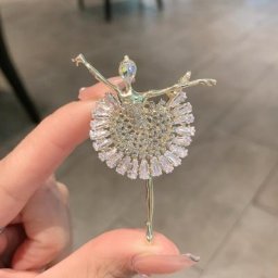 Broches de phtalgirl mignonnes en biscuits pour femmes épingles de séparés euse de ballet en