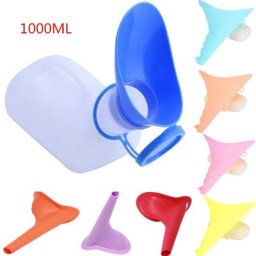Toilette Portable pour Homme et Femme 1000ml Mobile Voiture Voyage Chambres de Voyage Camping