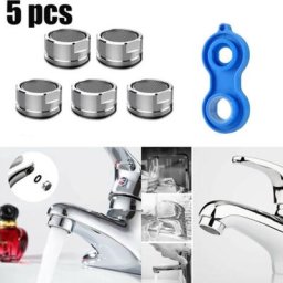 Filtre de robinet de lavabo aérateur économie d'eau M24 robinet de cuisine filtre remplaçable clé