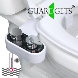 Accessoires de Bidet pour toilettes pulvérisateur de siège d'eau chaude nettoyage à double buse