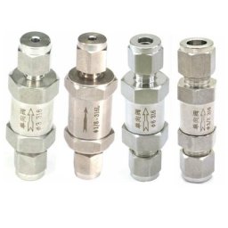 Valve unidirectionnelle en acier inoxydable 1/8 diamètre extérieur 1/4 ""3/8"" 1/2 ""316"" 3-16mm