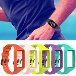 Bracelets de montre en papier pour hommes multicolores Pack de pièces de rechange en Silicone