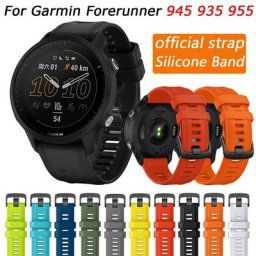 Bracelet en silicone pour Garmin Forerunner bracelet officiel accessoires de montre bracelet