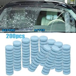 Tablettes effervescentes solides pour voiture nettoyant pour vitres pare-brise verre livres