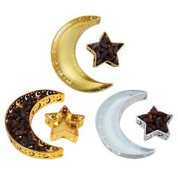 Plateau de service Eid Mubarak vaisselle de table rangement de desserts musulman islamique