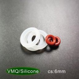 VMQ-Johonneur d'étanchéité en caoutchouc de silicone joint torique joint d'huile 40mm 45mm