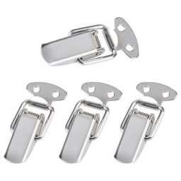 4/5pcs Canard-bouche Boucle Vintage En Acier Inoxydable Mini Serrure Coffre Cadeau Valise Boucles