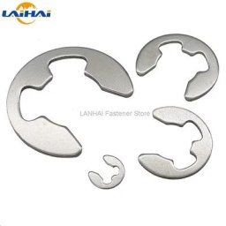 Rondelle de bague de retenue LYlip pour fixation d'arbre acier inoxydable 10/100 M1.2 M1.5 M2