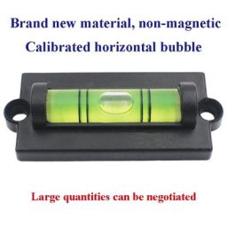 2 pièces Niveau à bulle de haute précision Instrument de mesure Inclinomètre à bulles Niveleur de