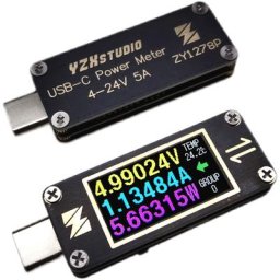 Oscilloscope à ondulation de courant YZXSTUDIO ZY1278E USB type-c PD testeur de tension USB-C