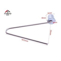 Bâton de tente avec bouton poussoir clip à ressort goupille de tube de verrouillage 6mm