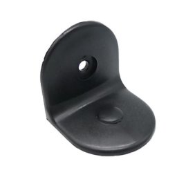 Support d'angle en plastique en forme de L cloison de porte de toilette protecteur de Code à Angle