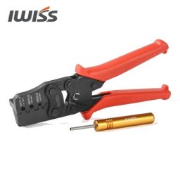 Suffiser IWS-1424BN Weather Pack CriAJTool pour AWG 24-14 Sertissage Delphi APTIV Weather Pack