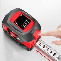 Ruban à mesurer laser UNI-T 40M Télémètre numérique Télémètre rétractable 5m Règle laser Trena un