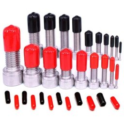 Joints filetés en caoutchouc gaine en Silicone embouts de manchons embouts capuchon bouchon de