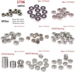 Roulements à billes miniatures petit double blindage 693ZZ 605RS 698ZZ 624ZZ 694ZZ 695ZZ 696ZZ 10